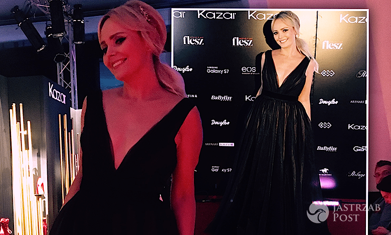 Agnieszka Jastrzębska na imprezie marki Kazar w ramach Flesz Fashion Night 2016 [GALERIA]