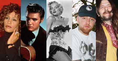 Gwiazdy, które przedawkowały. 10 legendarnych postaci – nie tylko Whitney Houston, Elvis Presley i Rysiek Riedel