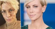 Anita Werner w najbardziej kusej koszulce, w jakiej ją widzieliśmy. Z takim dekoltem nie ma szans, by pokazała się na wizji. Oj, działa na wyobraźnię!
