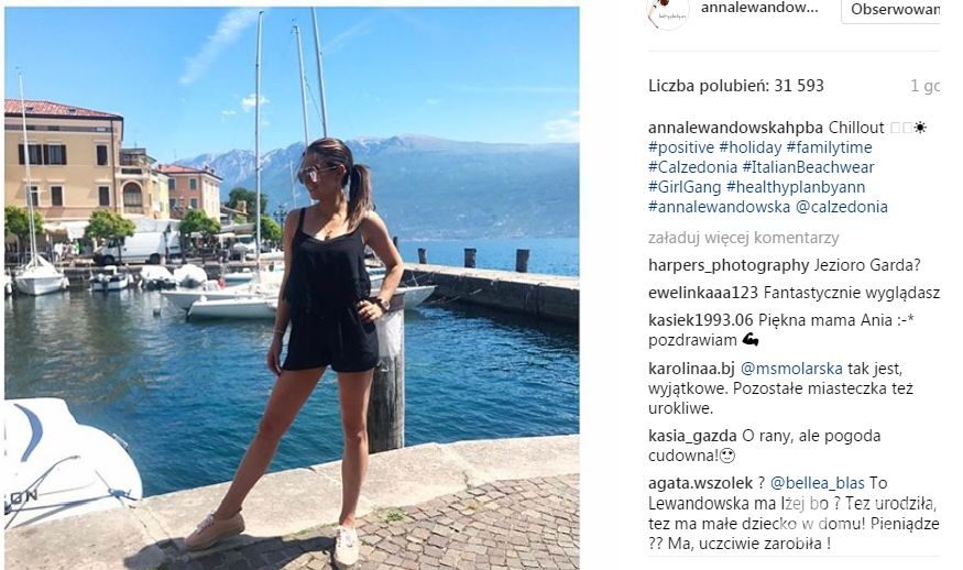 Anna Lewandowska Instagram