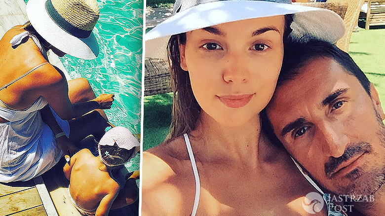 Paulina Krupińska i Sebastian Karpiel-Bułecka na wakacjach