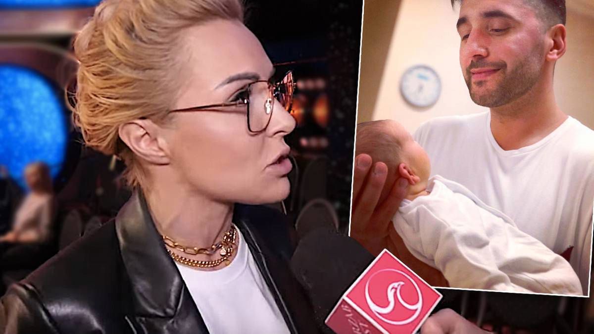 Blanka Lipińska o szybkim powrocie Rafała Maseraka do pracy: "W idealnym świecie on byłby cały czas przy niej"