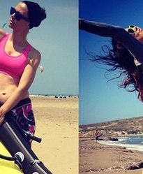 Rusin pokazała trochę ciała!