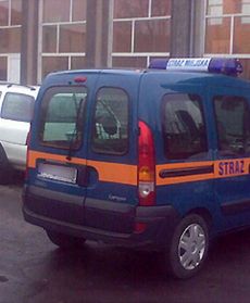 Parkowanie stróżów prawa