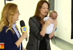 Magdalena Różczka pierwszy raz po porodzie!