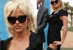 Pamela Anderson w pończochach na ślubie!