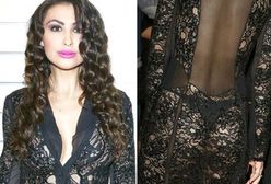 Angelika Fajcht w sukience z firanki!