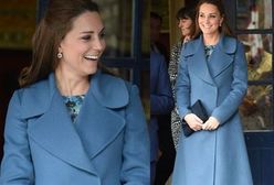 Księżna Kate cała na niebiesko