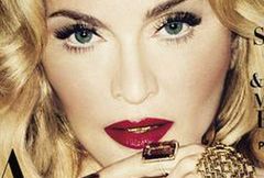 Madonna "wygładzona" na okładce magazynu