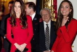 Księżna Kate w czerwieni z gwiazdami kina!