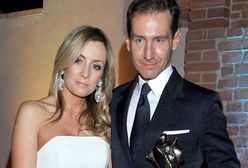 Zadowolony Piotr Kraśko z żoną na gali Wiktorów 2013!