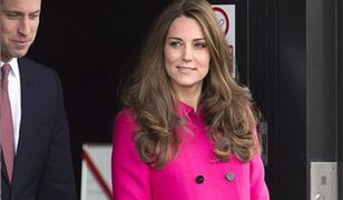 Piękna księżna Kate nadal aktywna w ósmym miesiącu ciąży