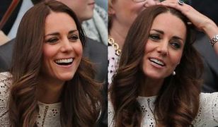 Księżna Kate jak prawdziwy kibic na Wimbledonie!