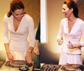 Księżna Kate została DJ-em?