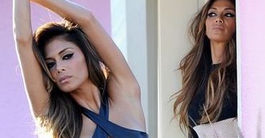 Seksowna Nicole Scherzinger na planie sesji!