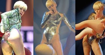 Miley Cyrus uprawia seks na scenie!