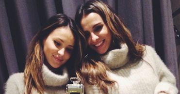 Marina i Sara Boruc niczym siostry