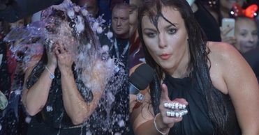 Ewa Farna oblana lodowatą wodą!