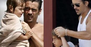 Colin Farrell na wakacjach z synami!