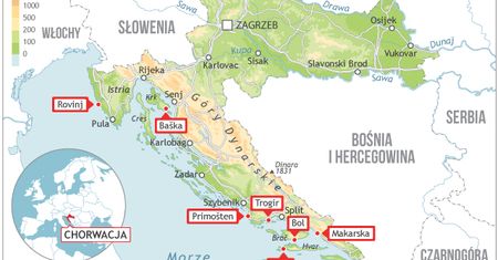 Chorwacja - najpopularniejsze kurorty