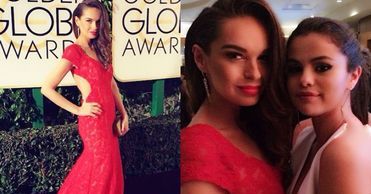 Katarzyna Sowińska zadała szyku na Złotych Globach