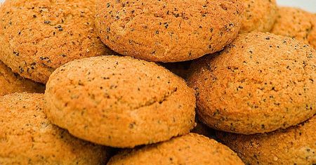 Ciasteczka owsiane z czarnuszką