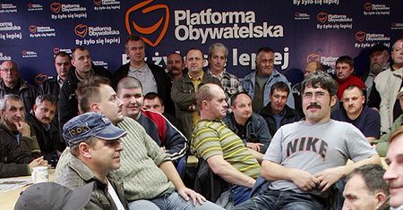Związkowcy u Tuska