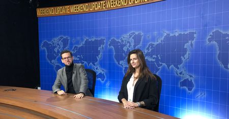"SNL POLSKA - WEEKEND UPDATE": Powraca "najpoważniejszy" dziennik informacyjny