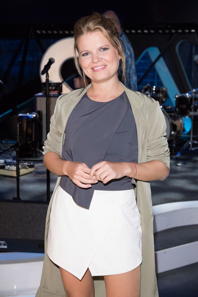 Zaokrąglona Marta Manowska pokazała nogi