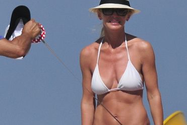 Ścibakówna i Englert opalają się na plaży!