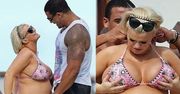 Ciężarna Kerry Katona w bikini!
