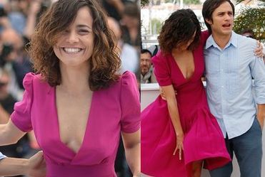 Alice Braga o krok od wpadki w Cannes!