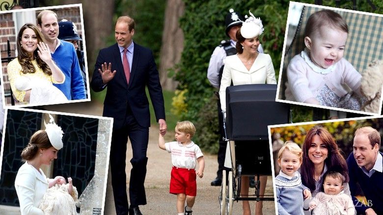 Zdjęcia z pierwszego roku życia księżniczki Charlotte