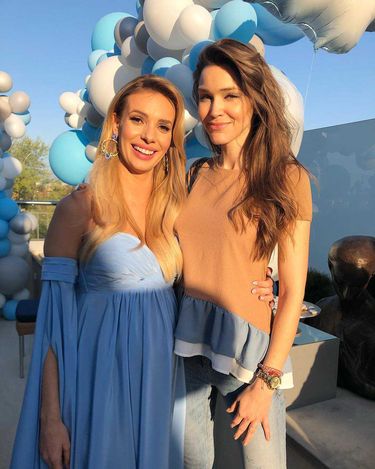 Natalia Jakuła i Izabela Janachowska - baby shower