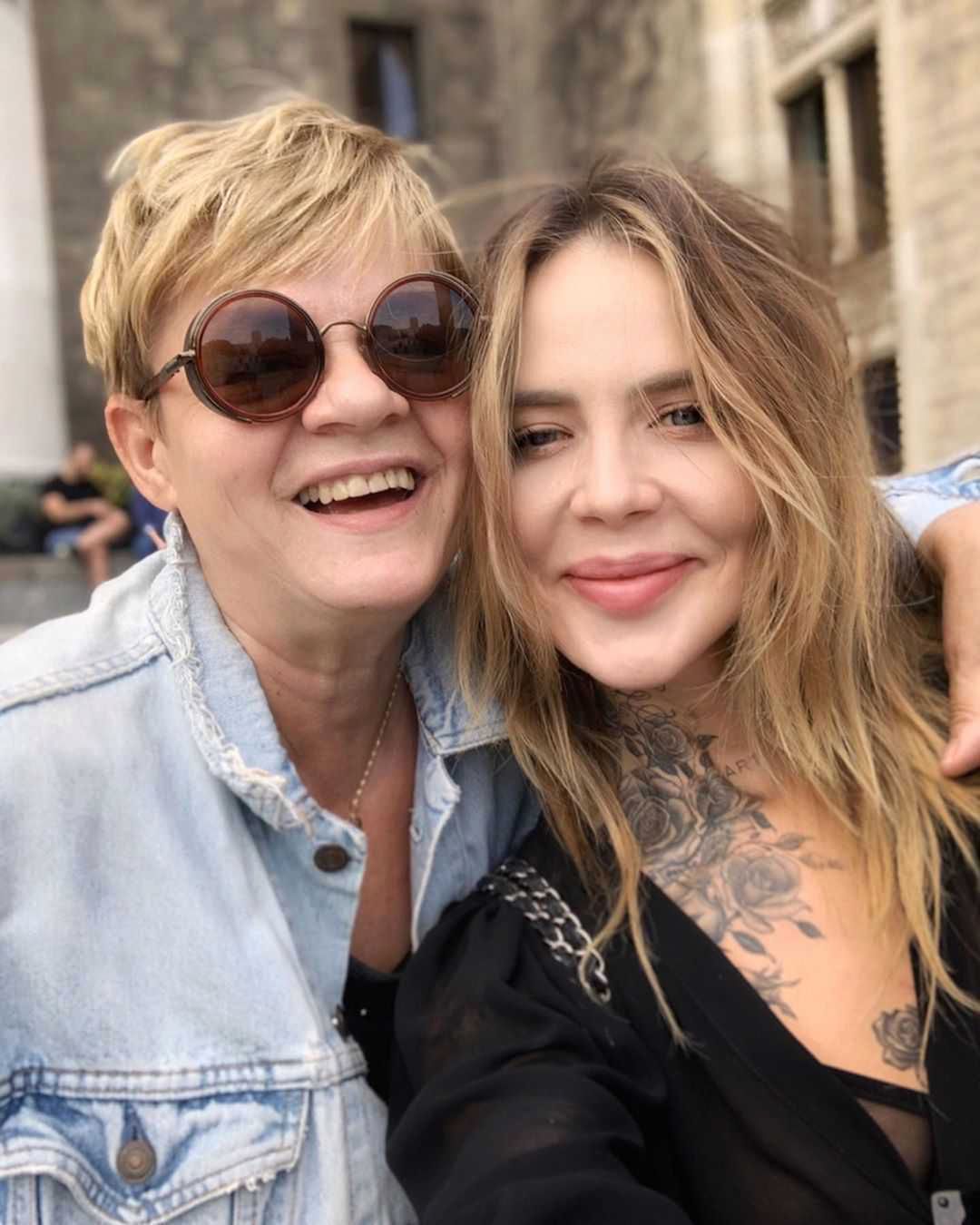 Maja Sablewska z mamą