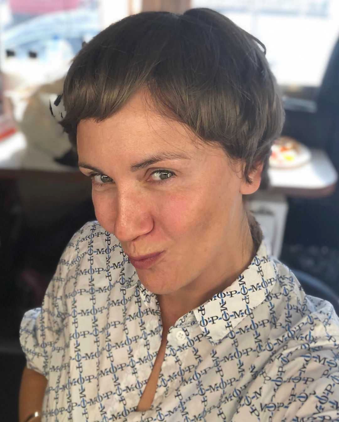 Ilona Ostrowska - nowa fryzura