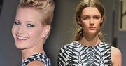 Małgorzata Kożuchowska w sukience z najnowszej kolekcji Lidii Kality bardziej seksowna niż modelka w pokazie