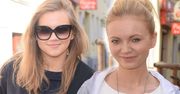 Agnieszka Kaczorowska i Olga Borys na prezentacji wiosennej kolekcji marki odzieżowej. Obie poczuły wiosnę!