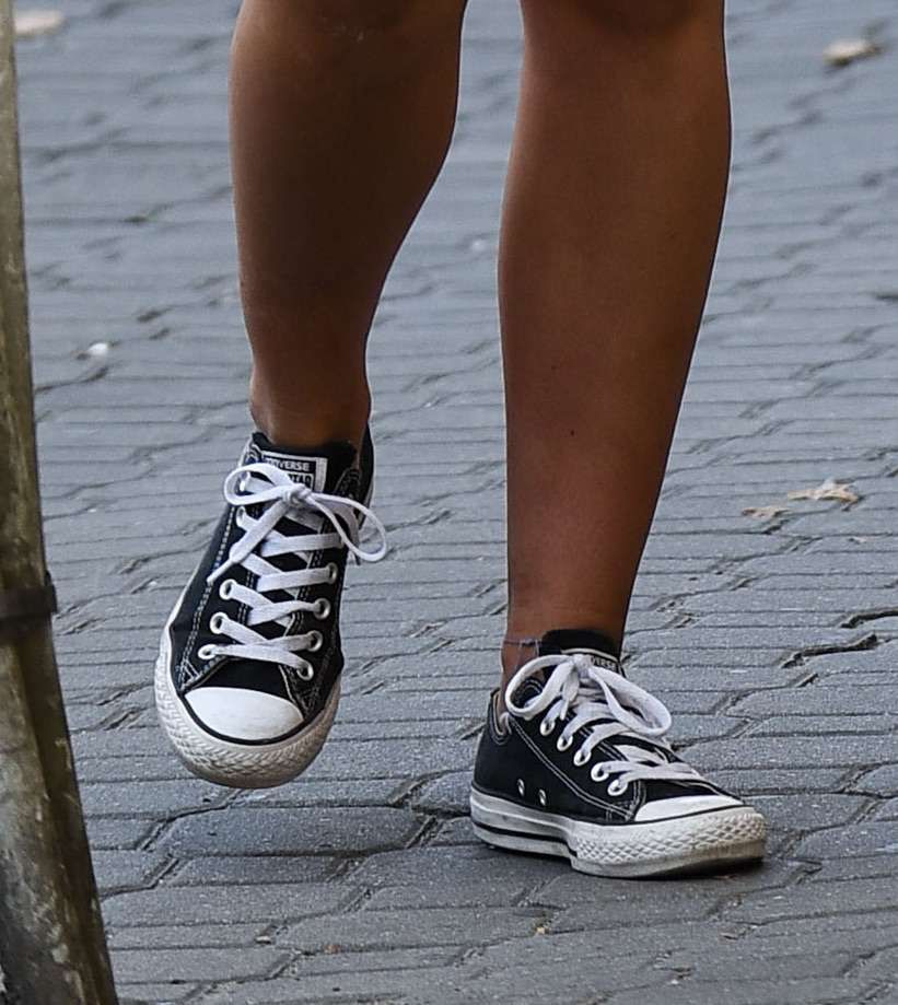 Hanna Lis z córką na obiedzie na Placu Zbawiciela