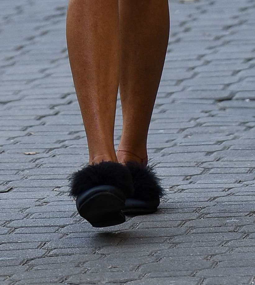 Hanna Lis z córką na obiedzie na Placu Zbawiciela