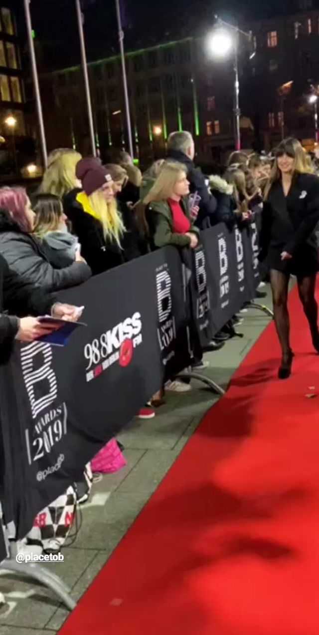 Anna Lewandowska na czerwonym dywanie w Belinie