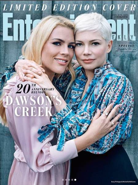Busy Philipps i Michelle Williams na na okładce "Entertainment Weekly"