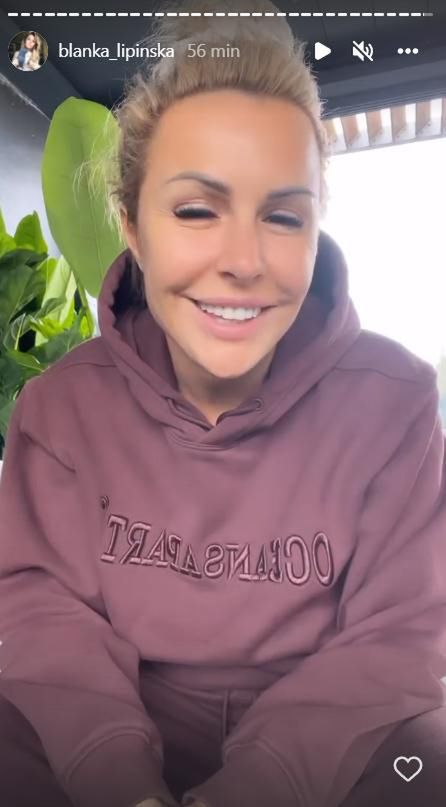 Blanka Lipińska o swojej wadze