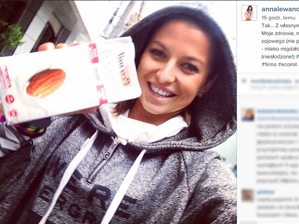 Anna Lewandowska
Zdjęcie: screen z Instagram