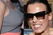 Mucha znowu bez stanika!