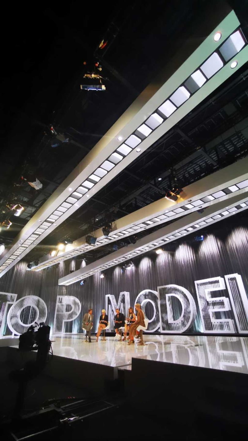 Małgorzata Kożuchowska na planie Top Model
