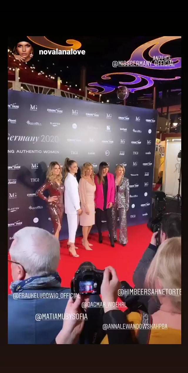 Anna Lewandowska - w jury konkursu Miss Niemiec 2020