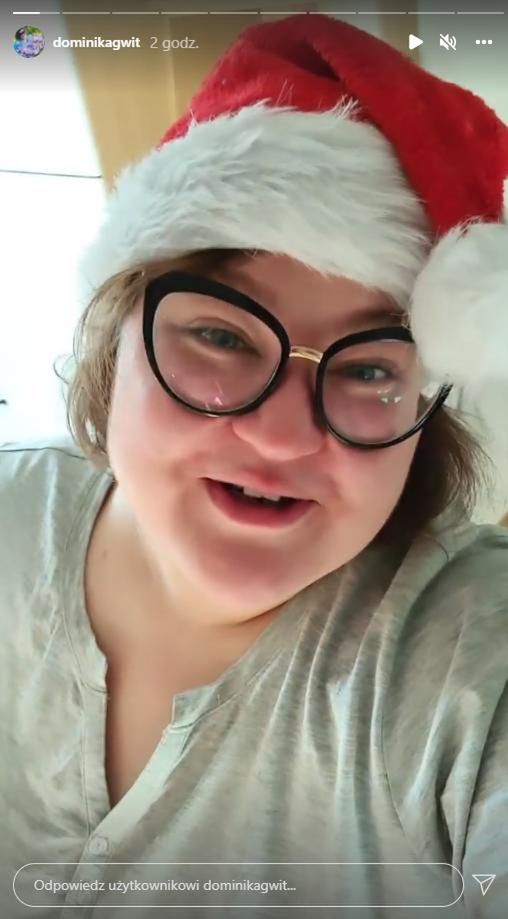 Dominika Gwit rozpoczęła przygotowania do świąt