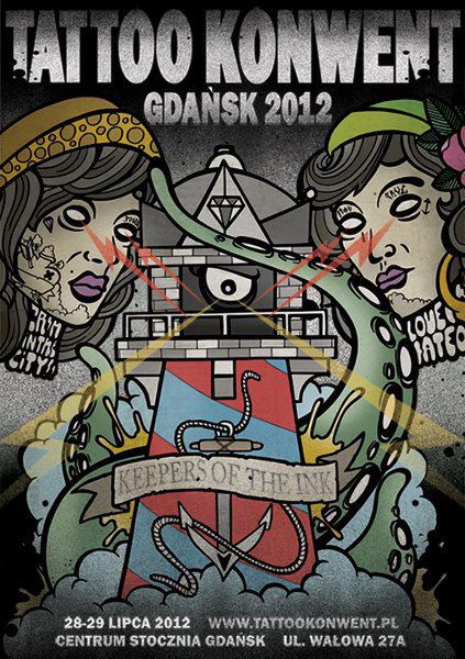 Tatuaż na fali - Gdańsk Tattoo Konwent 2012