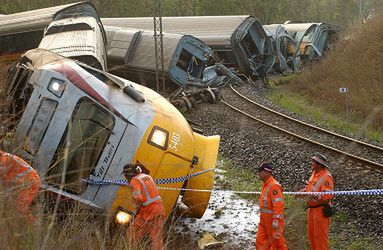 120 osób rannych w katastrofie pociągu